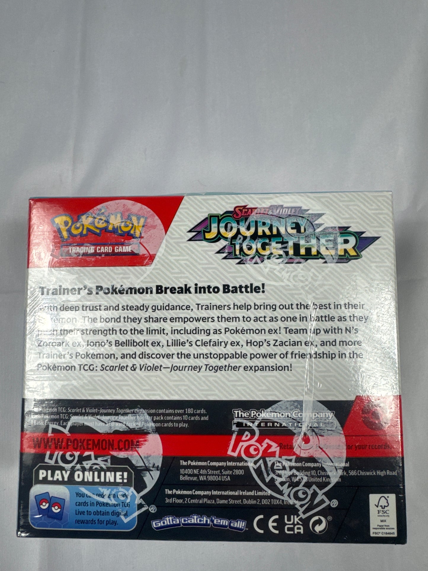 Pokemon Journey Together (SV09) ENHANCED Booster Box Brand New Factory Sealed