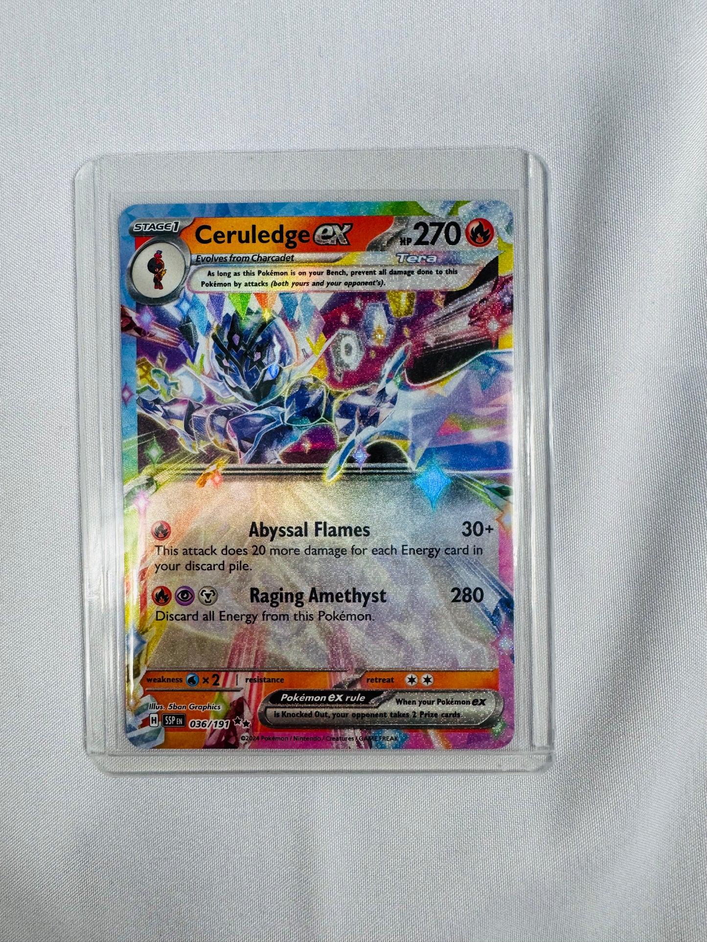 Ceruledge ex - SV08: Surging Sparks (SV08)