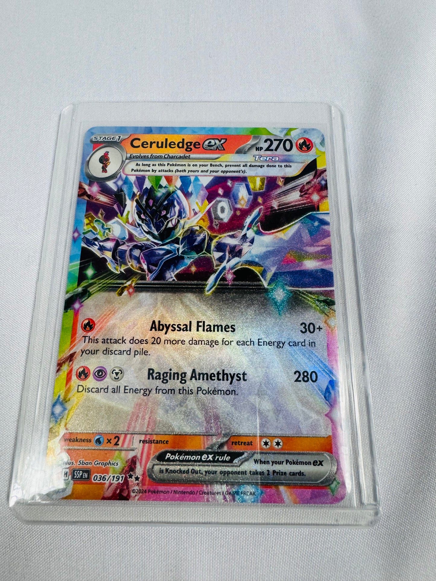 Ceruledge ex - SV08: Surging Sparks (SV08)