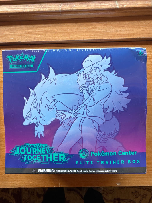 Journey Together ETB Pokemon center exclusive