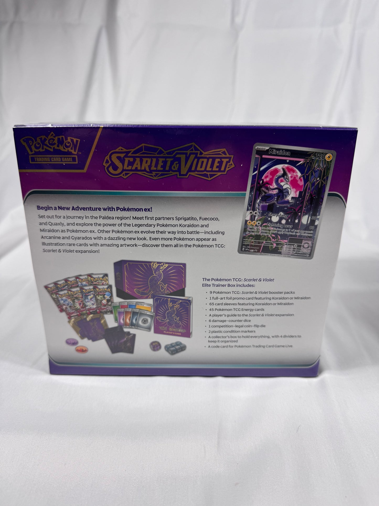 Scarlet & Violet Elite Trainer Box [Miraidon] - SV01