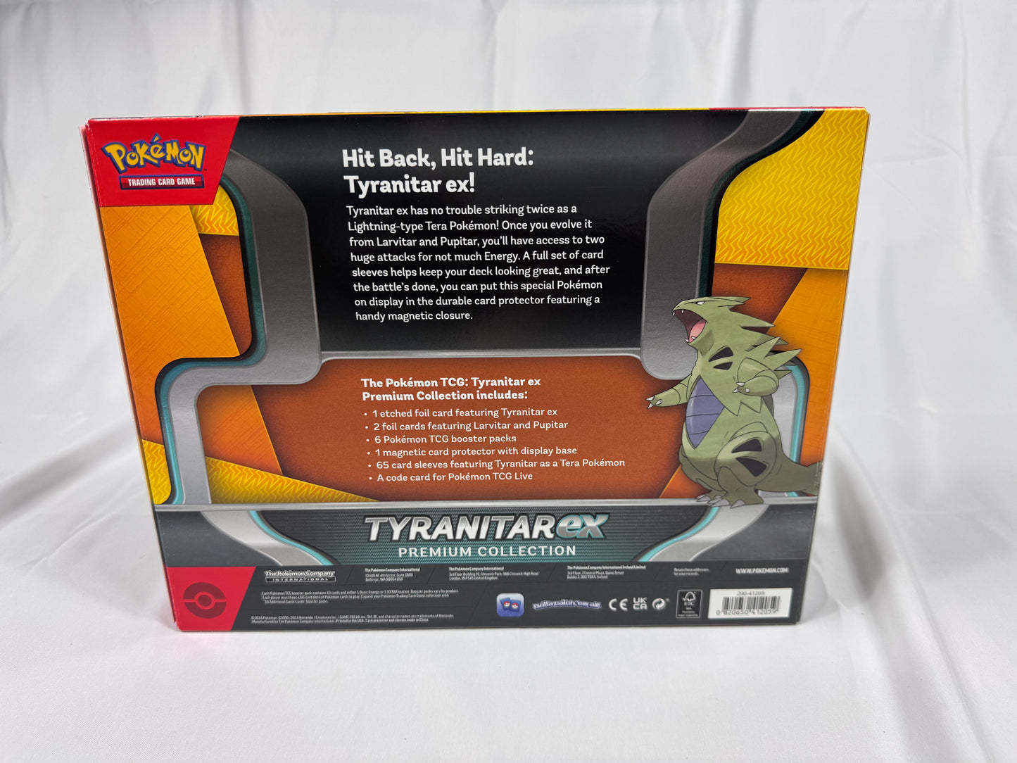Tyranitar Ex Premium Collection Box